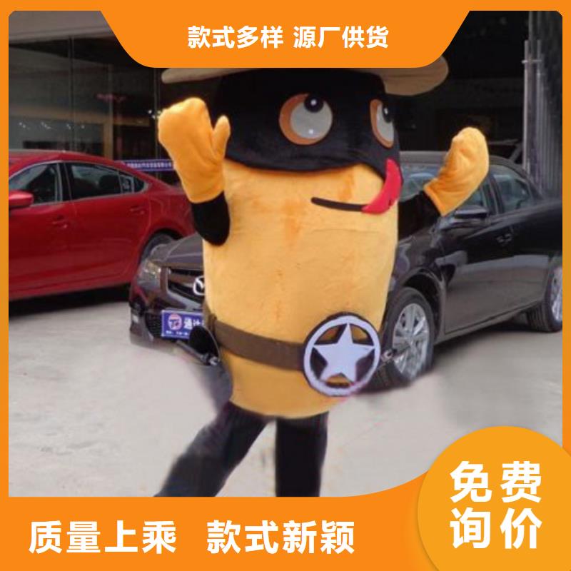 四川成都卡通行走人偶定做厂家/流行毛绒玩偶透气好