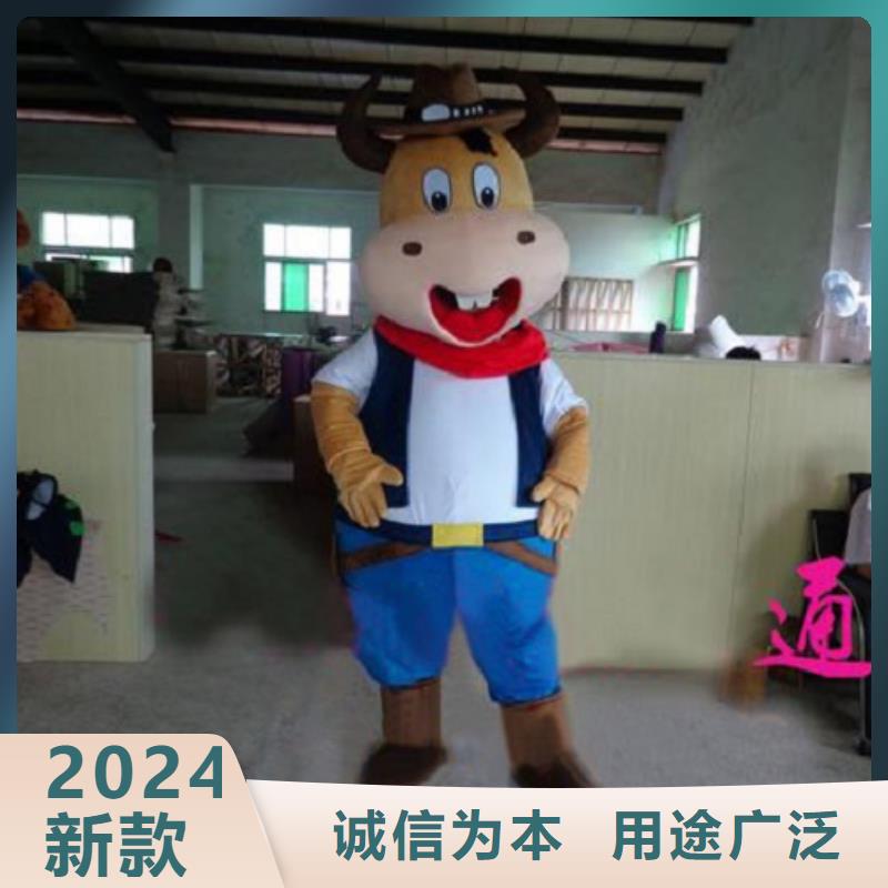 上海卡通人偶服装制作定做/年会毛绒娃娃视线好