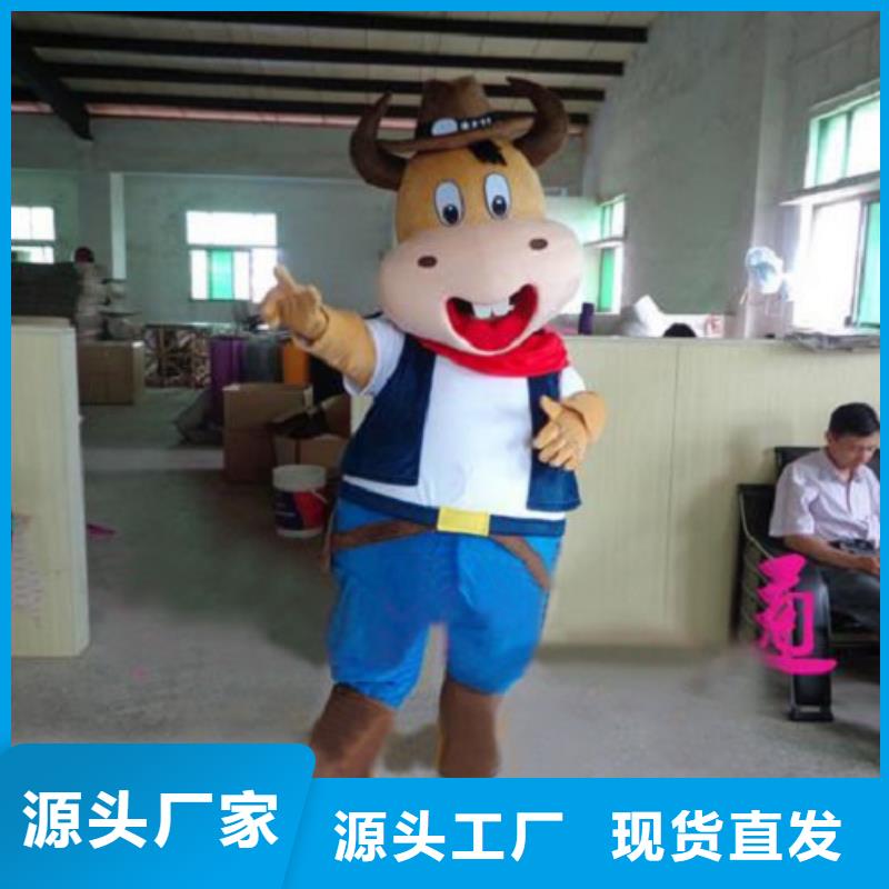 山东济南卡通行走人偶定做厂家/精品毛绒玩偶样式多