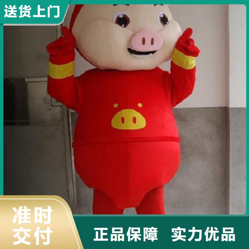 广西南宁卡通行走人偶定做厂家/开张毛绒娃娃制造