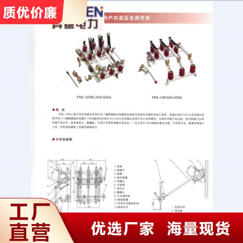 《跌落式熔断器》RW12-10KV/200A