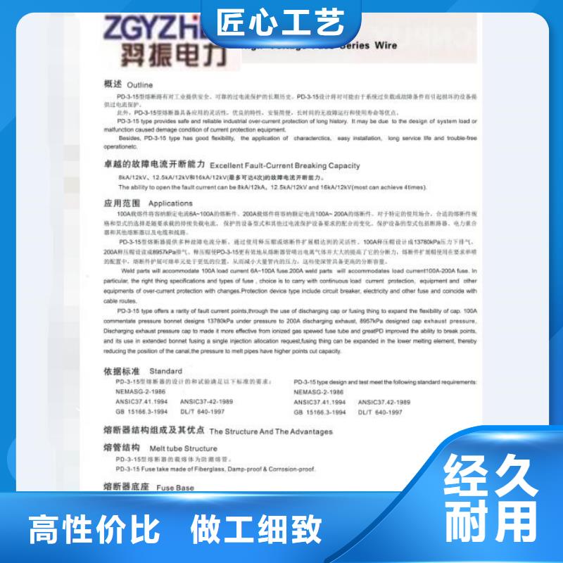 -户外高压交流跌落式熔断器PRW12-10KV/100A