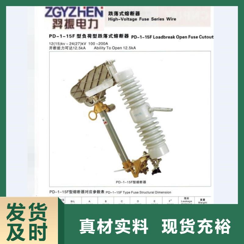 【跌落式熔断器】RW12-15KV浙江羿振电气有限公司