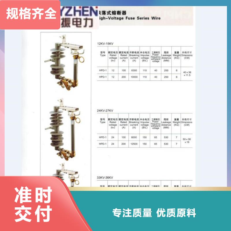 跌落式熔断器/HRW12-100A/当天价格【浙江羿振电气有限公司】