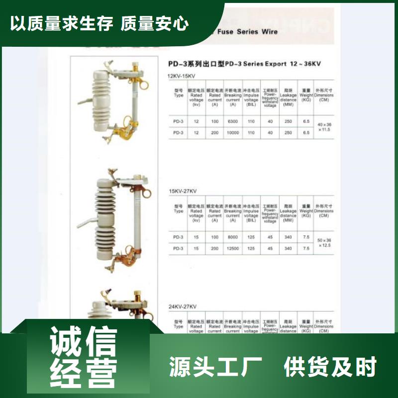 【跌落式熔断器】RW12-10/200A浙江羿振电气有限公司