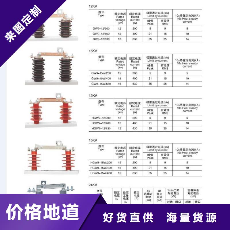 【隔离开关】GW5-252/400A