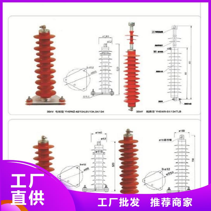 金属氧化物避雷器Y10W-200/496【浙江羿振电气有限公司】