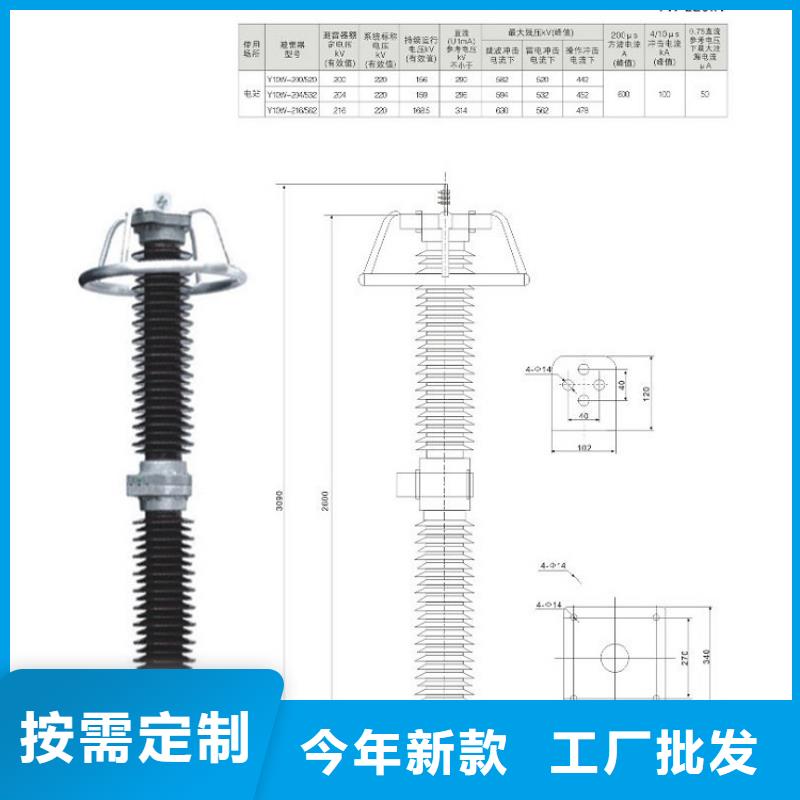 氧化锌避雷器HY10WZ-51/134【羿振电力】