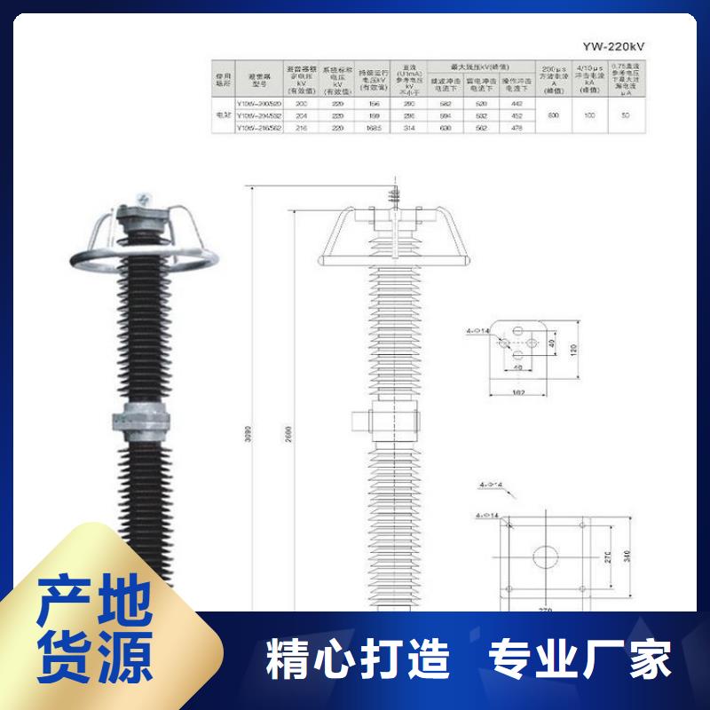 【避雷器】YH10WZ-100/260