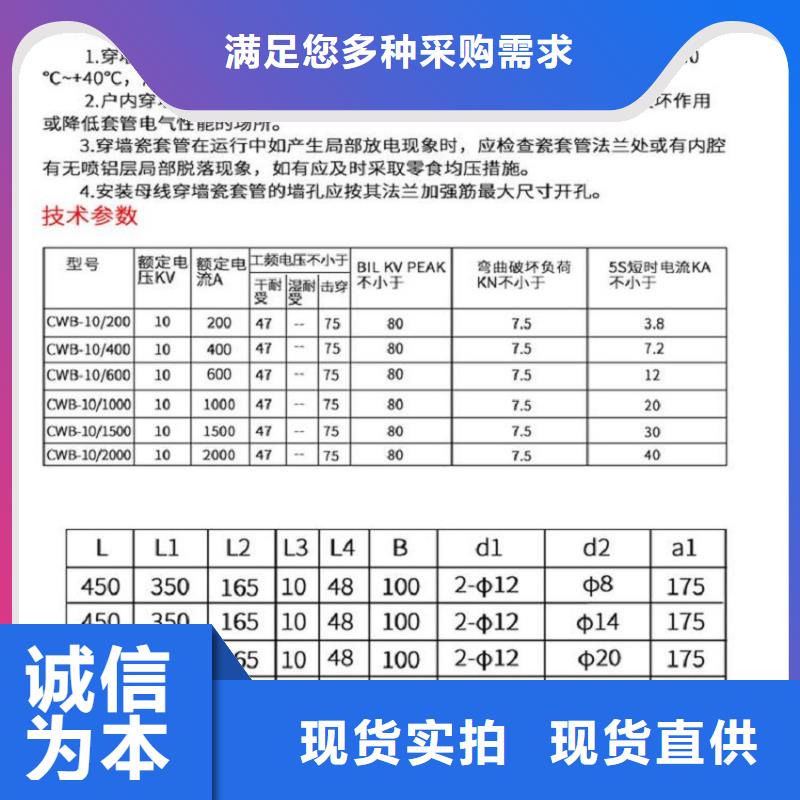 穿墙套管CWWL-20/4000-4.