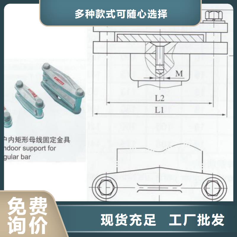 硬母线固定金具MWP-101出厂价-铜母线夹具MNP-302