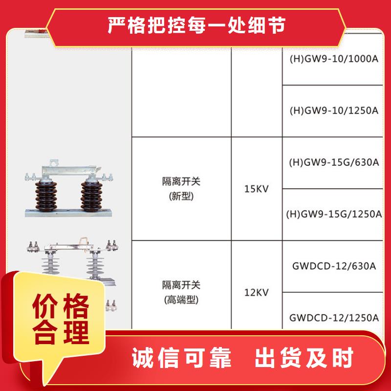 【单极隔离开关】HGW9-15KV/1250