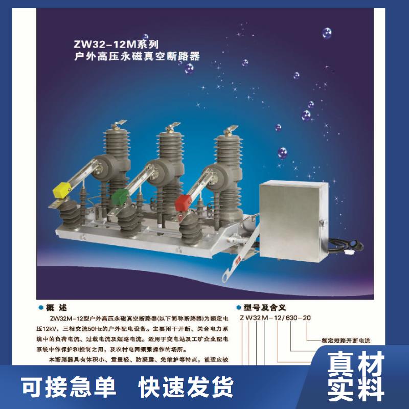 【真空断路器】ZW32F-12/630-25KA