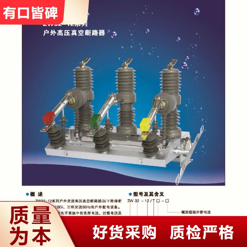 【真空断路器】永磁真空断路器ZW32-12/M630A