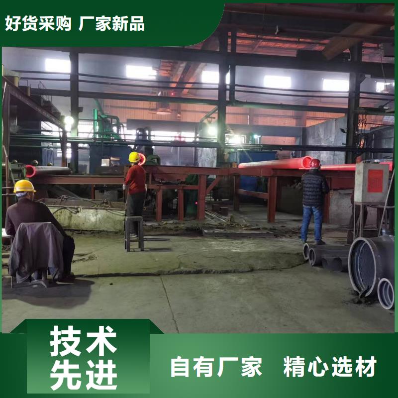 防滑脱橡胶圈球墨铸铁管厂家
