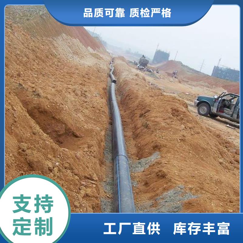 HDPE给水管集束管质量为本