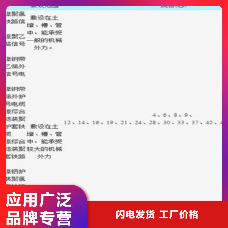 PTYY铁路线缆优质供货厂家