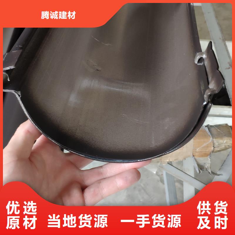 塑料檐槽雨水管施工简单