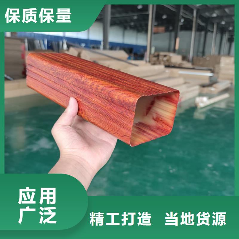 灰色檐槽咖啡色落水管