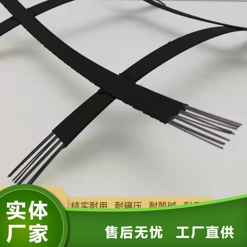 经编钢塑土工格栅