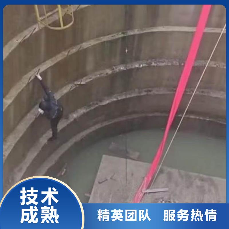 蛙人封堵管道公司一10年经验一水下拍照