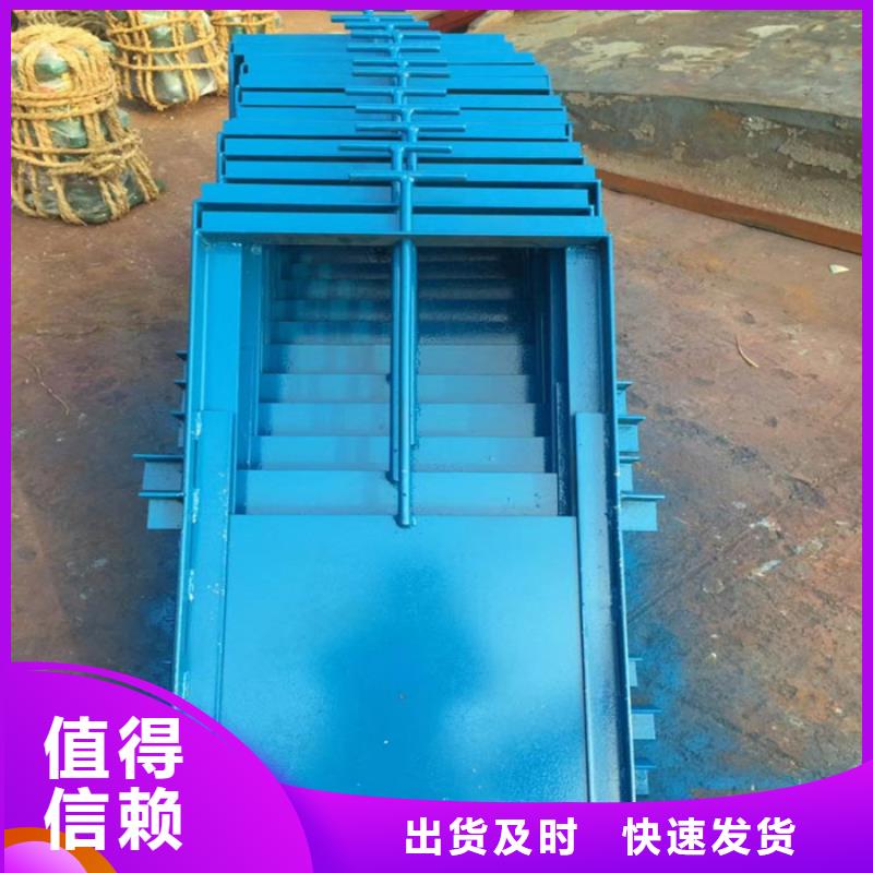 不锈钢液动下开堰门远销海外