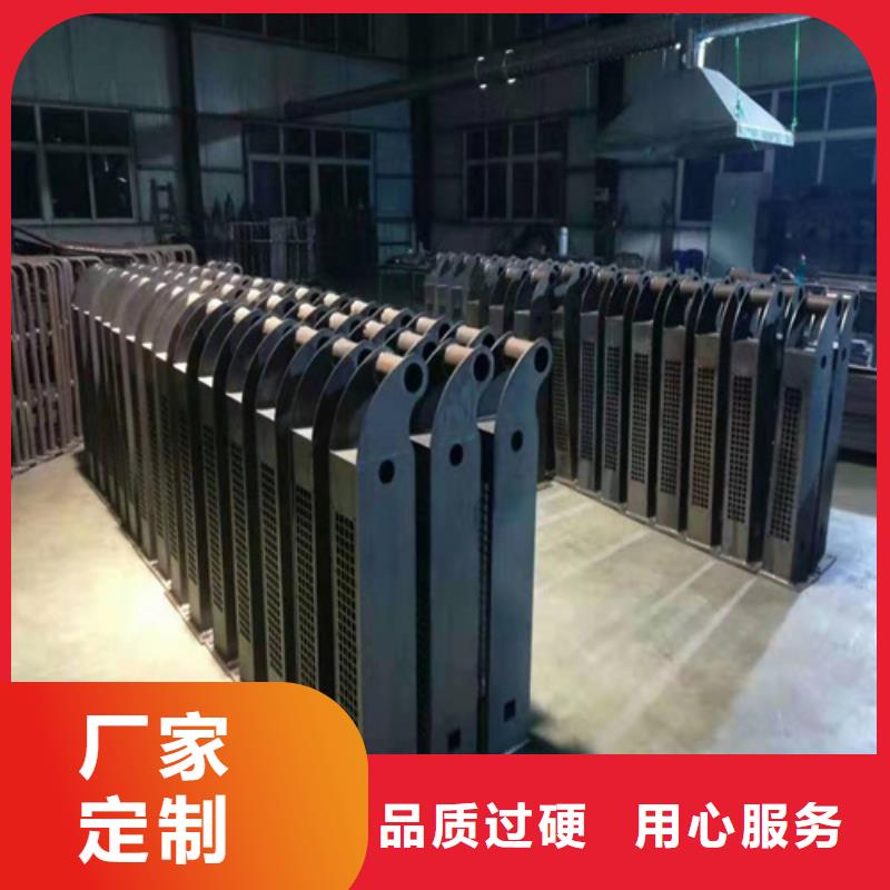 来样定制不锈钢复合管景观桥梁护栏