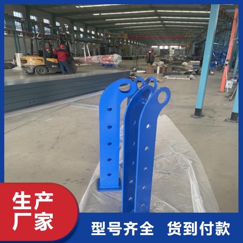 防撞钢桥梁护栏来图定做