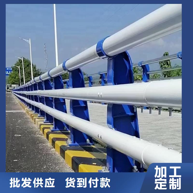 桥梁人行道路护栏附近加工厂不锈钢立柱定做