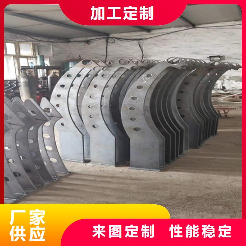 桥梁护栏立柱【不锈钢复合管】厂家直接面向客户