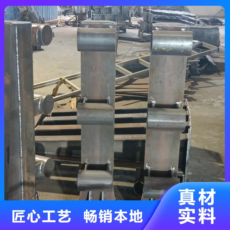 桥梁护栏立柱镀锌喷塑防撞栏为品质而生产