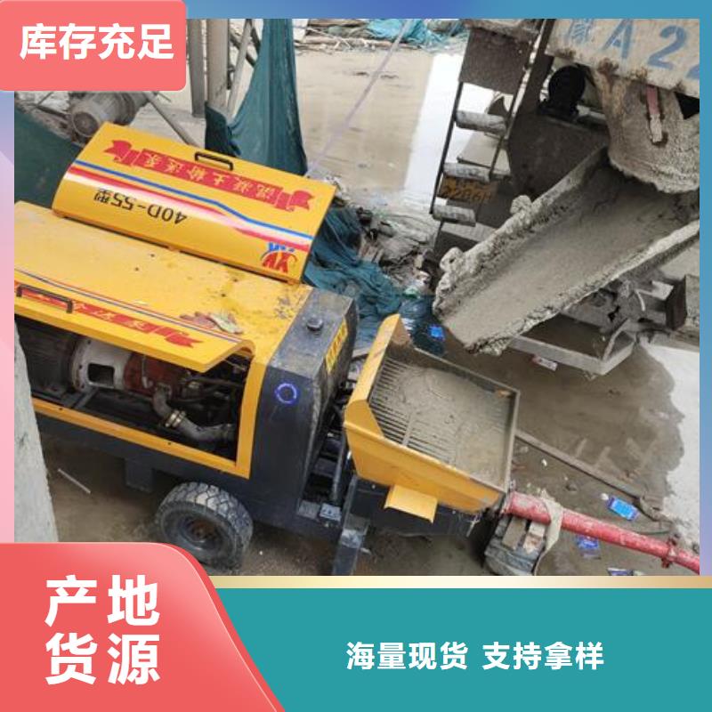二次构造柱泵微型混凝土泵产品实拍