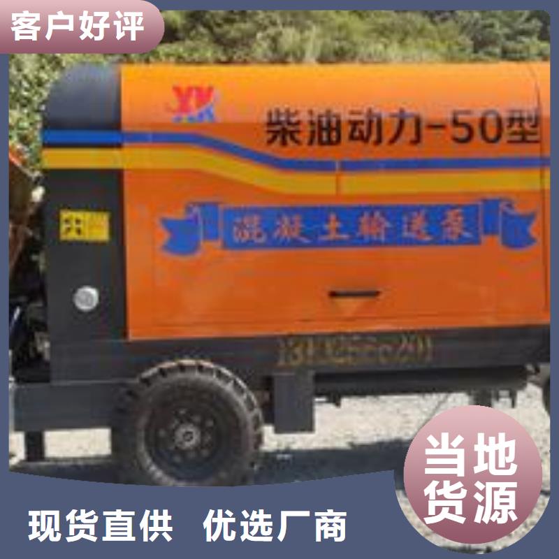 小型混凝土泵送机