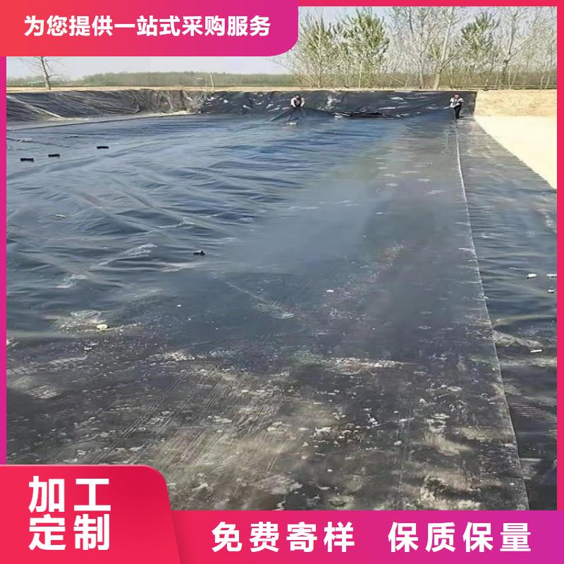 HDPE防渗膜施工图片