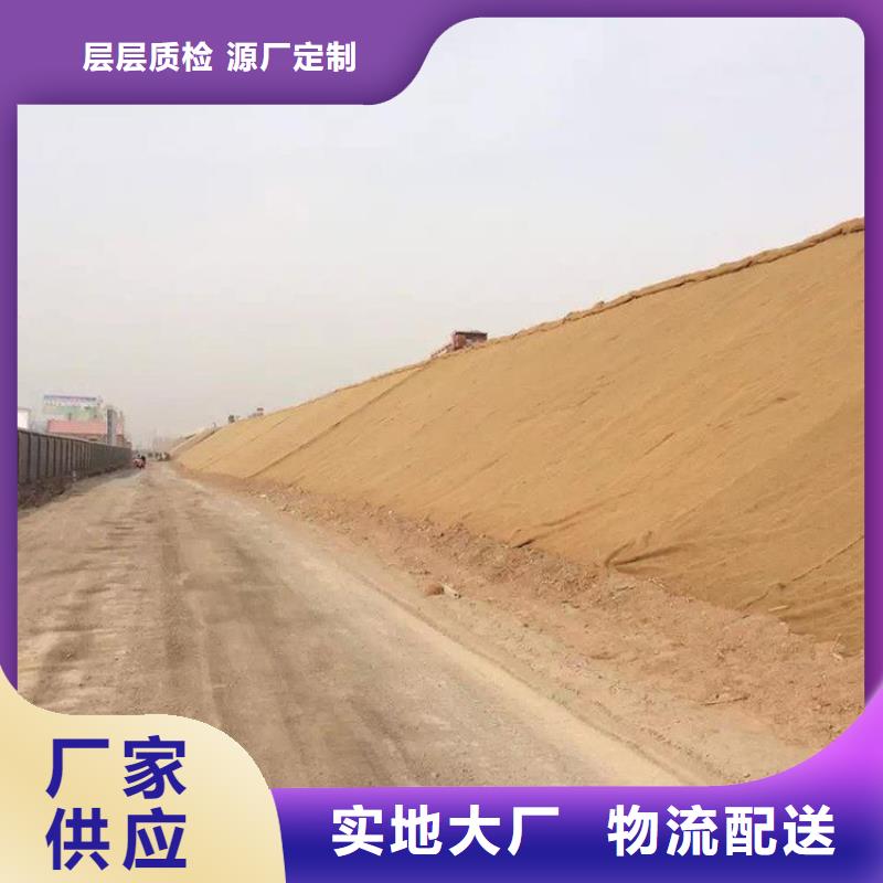 椰丝毯-河道环保草毯-秸秆椰丝毯