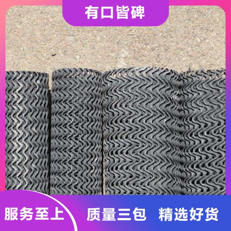 硬式透水管钢塑土工格栅质量好