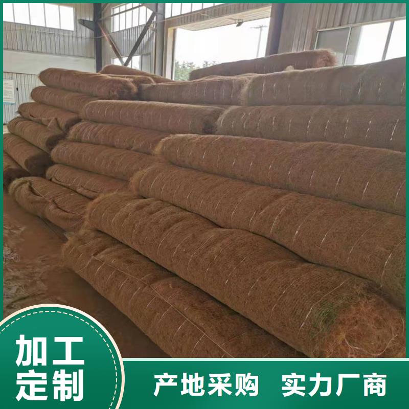 椰纤植生毯-加筋抗冲生物毯-椰丝抗冲毯