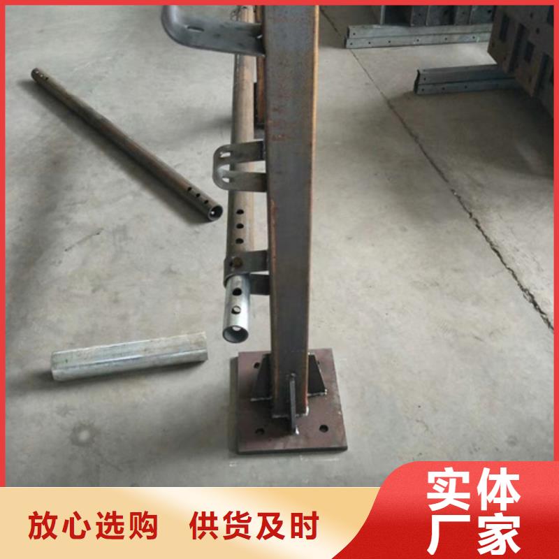 景观不锈钢复合管护栏立柱厂家，直销