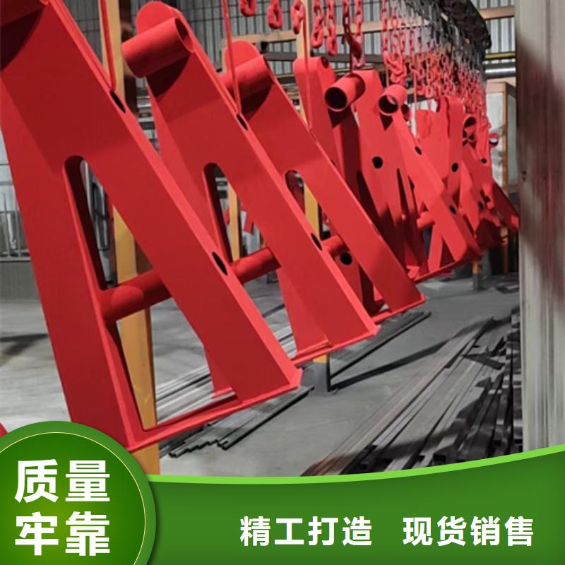 公路不锈钢复合管护栏立柱价格优货源充足价格优
