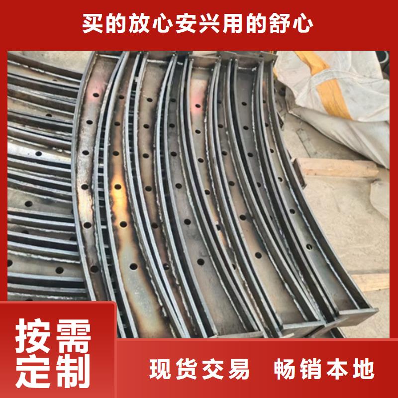 高速不锈钢复合管护栏立柱批发采购
