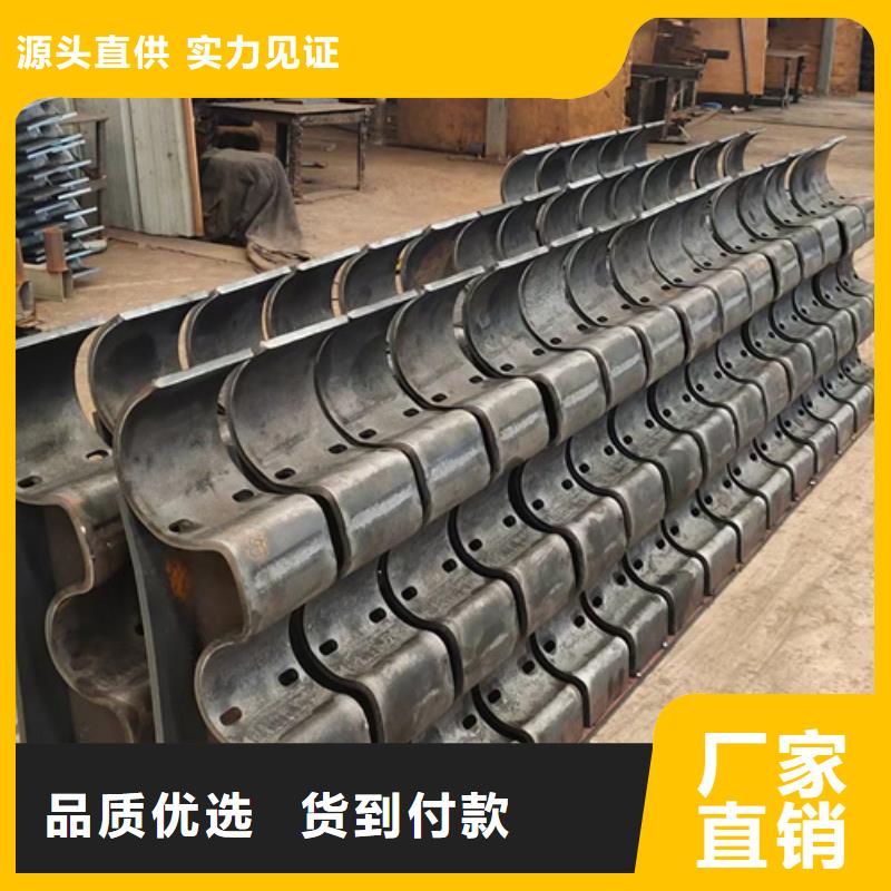 景观不锈钢复合管护栏立柱生产厂家_规格齐全