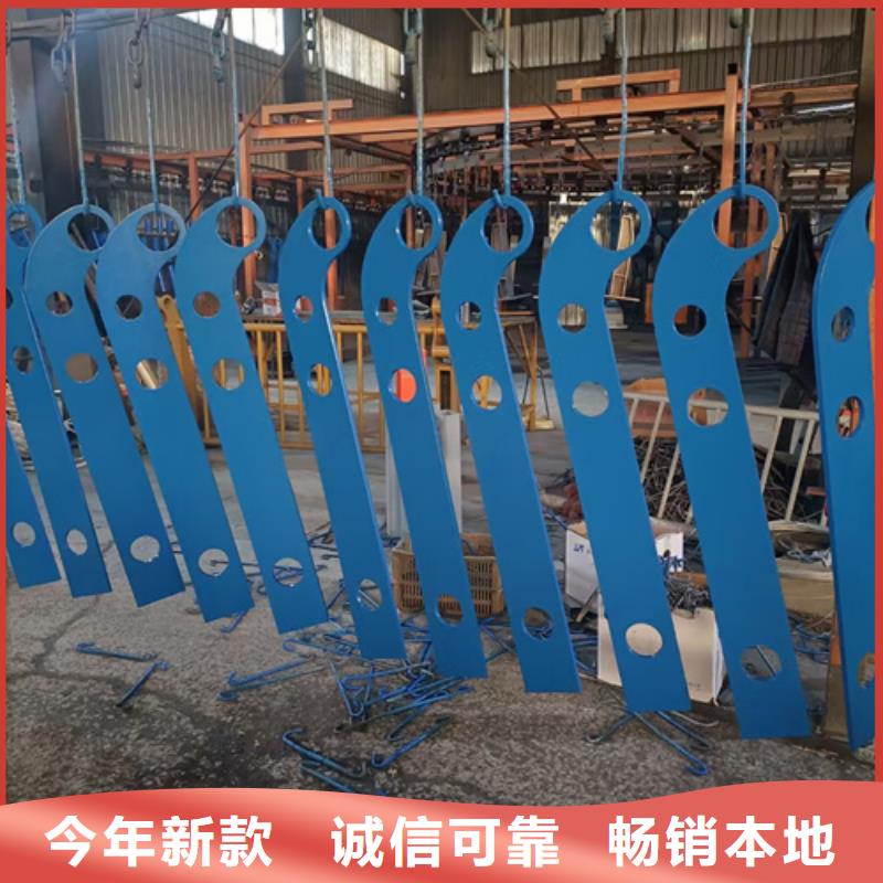 道路不锈钢复合管护栏立柱厂家-