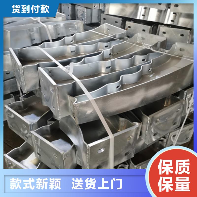 公路不锈钢复合管护栏立柱价格优货源充足价格优