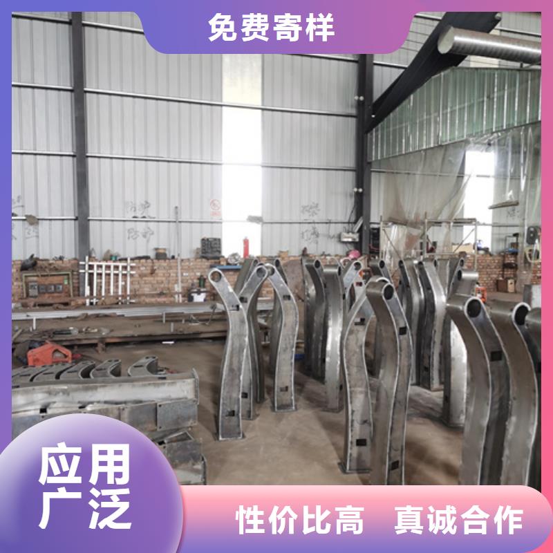 景观不锈钢复合管护栏立柱厂家，直销