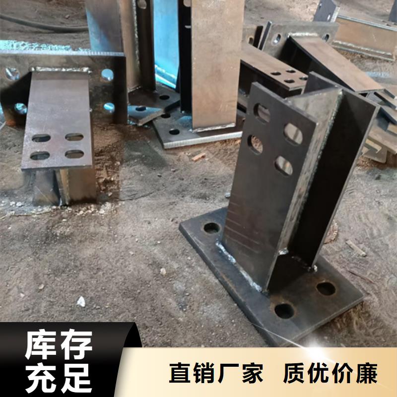 护栏立柱镀锌波形护栏安装简单