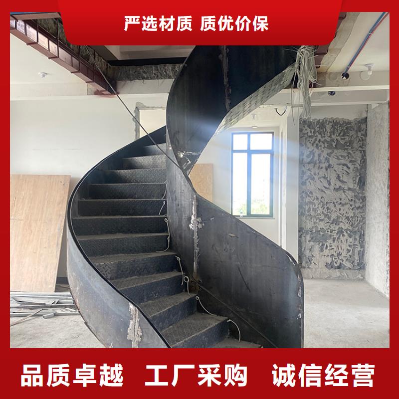 安庆斜梁式卷板梯制造