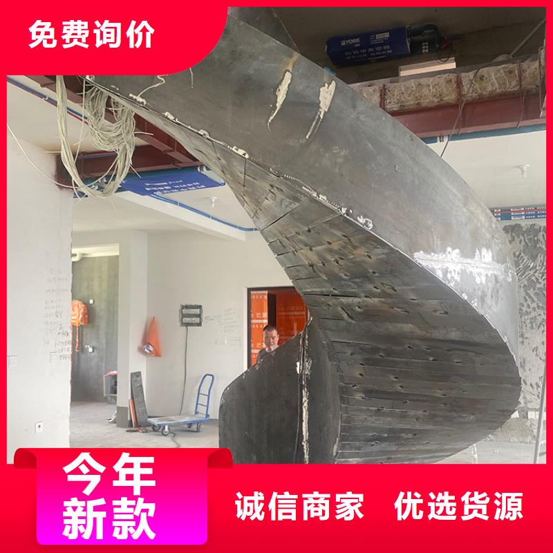 弧形旋转钢结构楼梯好服务