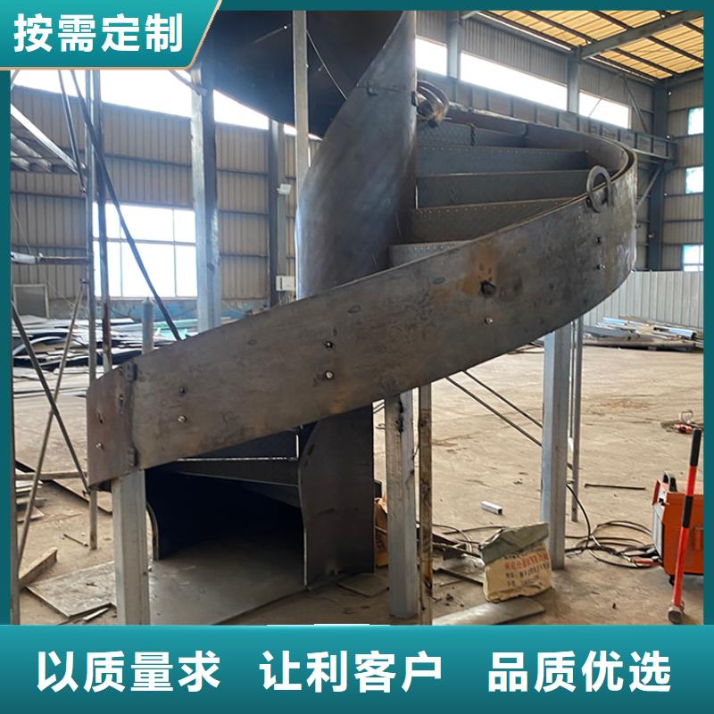 襄阳钢结构玻璃扶手楼梯上门安装