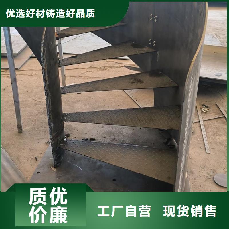 乐山钢结构玻璃扶手楼梯可加灯带