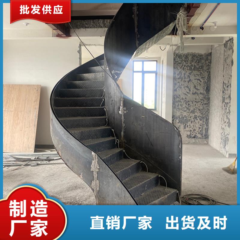弧形梯钢结构螺旋楼梯发货快